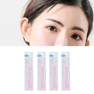 (Hàng Mới Về) Set 4 Dao Cạo Lông Mày Có Thể Gấp Gọn Tiện Dụng