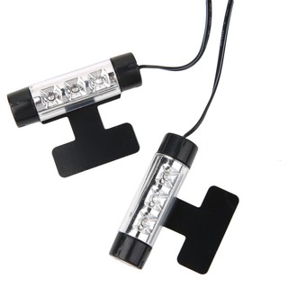 Bộ 4 đèn LED chiếu gầm ghế ô tô