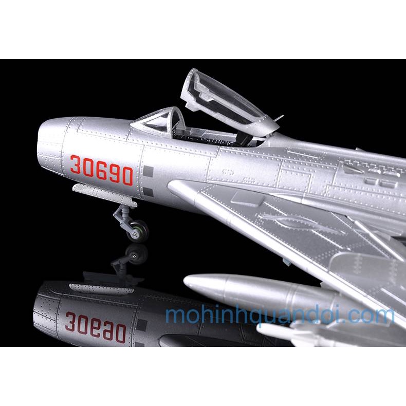 Máy bay mô hình Mig-19 Hợp kim Dài 15cm