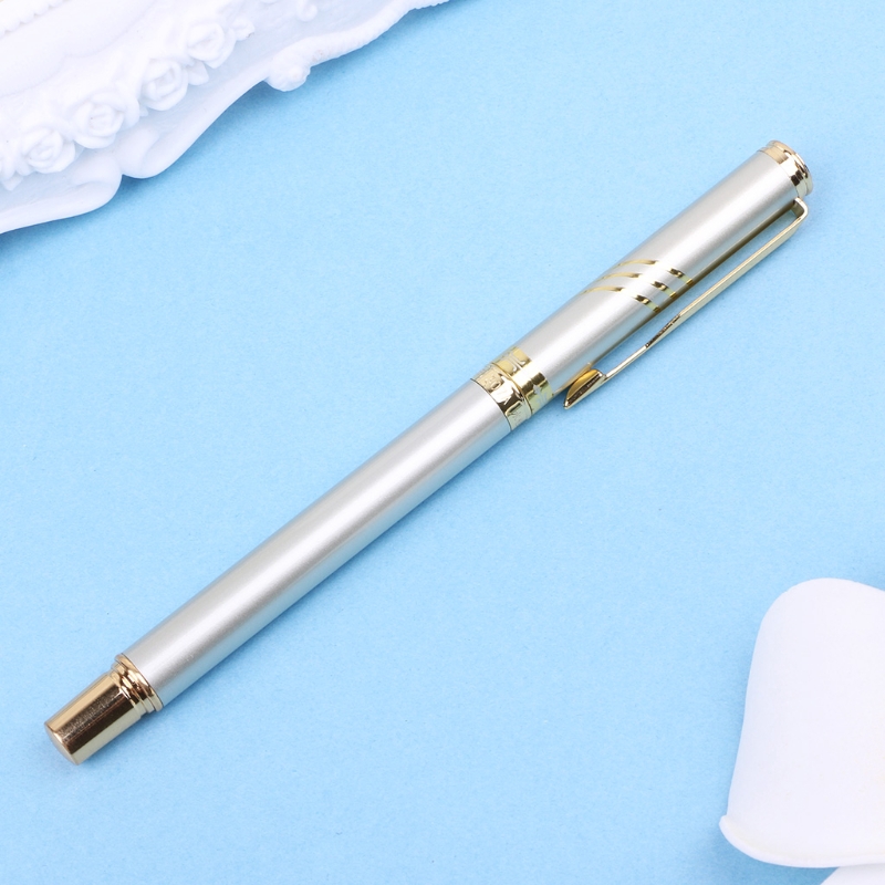 Bút bi kim loại đầu 0.5mm thiết kế sang trọng tiện lợi cho văn phòng doanh nghiệp