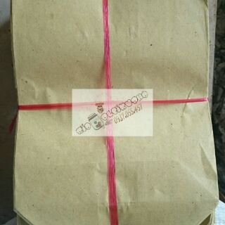 100 túi Giấy Kraft (giấy xi măng) Kt 6*16*20cm