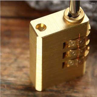 Khóa mật mã 4 số bằng đồng