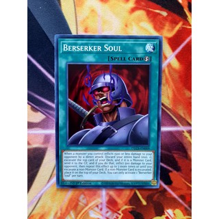 [ ĐẬU PHỘNG OCG ] THẺ BÀI YUGIOH MINT 90 -SPELL- Berserker Soul - NGÔN NGỮ TIẾNG ANH