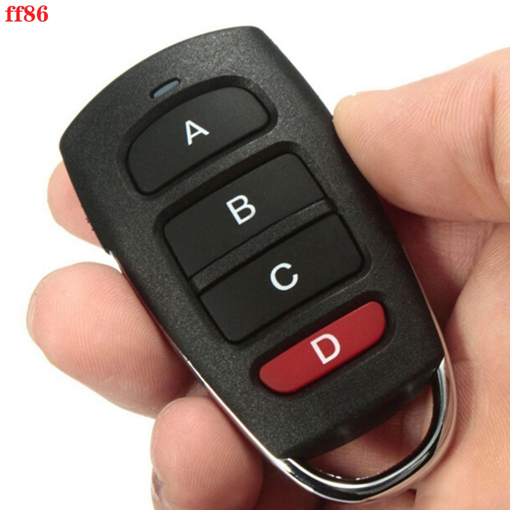 Thiết bị điều khiển mở cửa gara từ xa 4 nút 1527