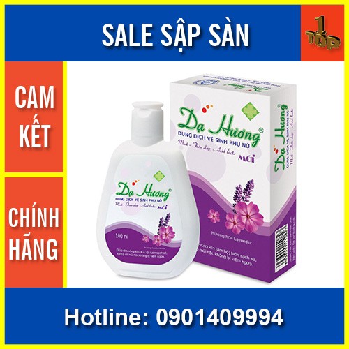 Dung Dịch Vệ Sinh Phụ Nữ Dạ Hương Tím Chai 100ml