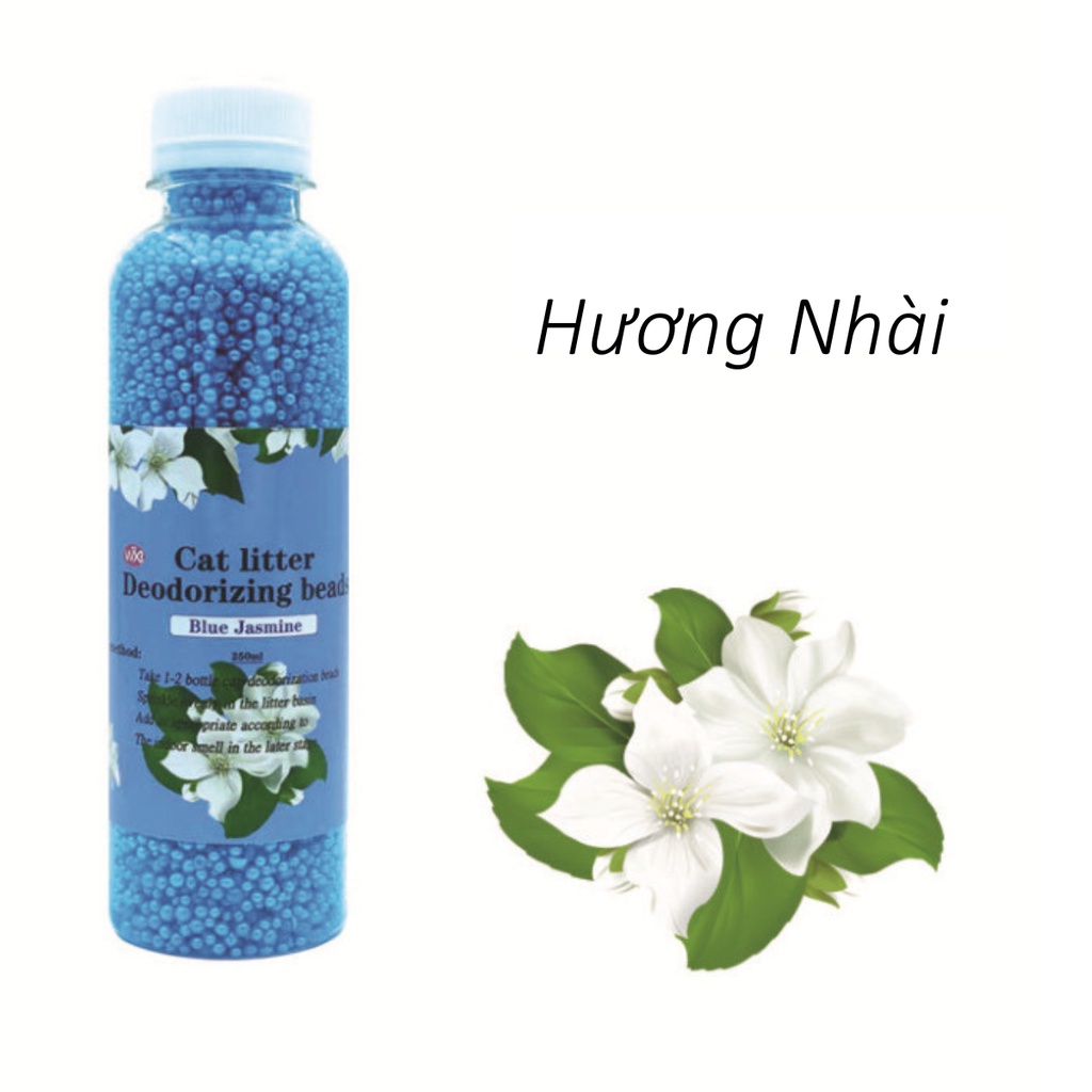 Hạt khử mùi cát vệ sinh cho mèo, giảm mùi hôi cát mèo - lutpet