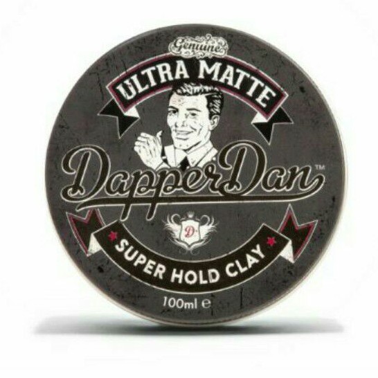 Sáp Vuốt Tóc Dapper Dan Super Hold Clay Ultra Matte 100ml