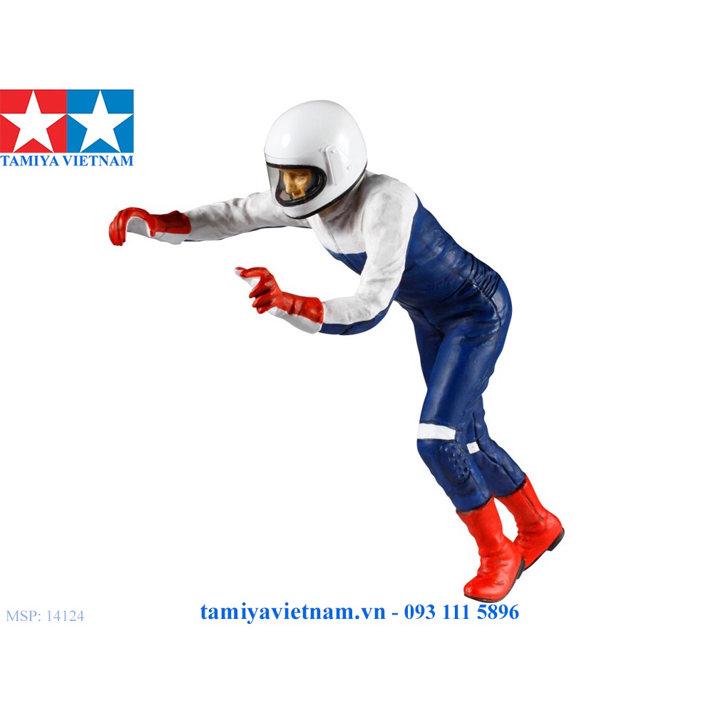 14124 MÔ HÌNH NGƯỜI LÁI XE MÔ TÔ 1/12 SCALE STARTING RIDER (2013)
