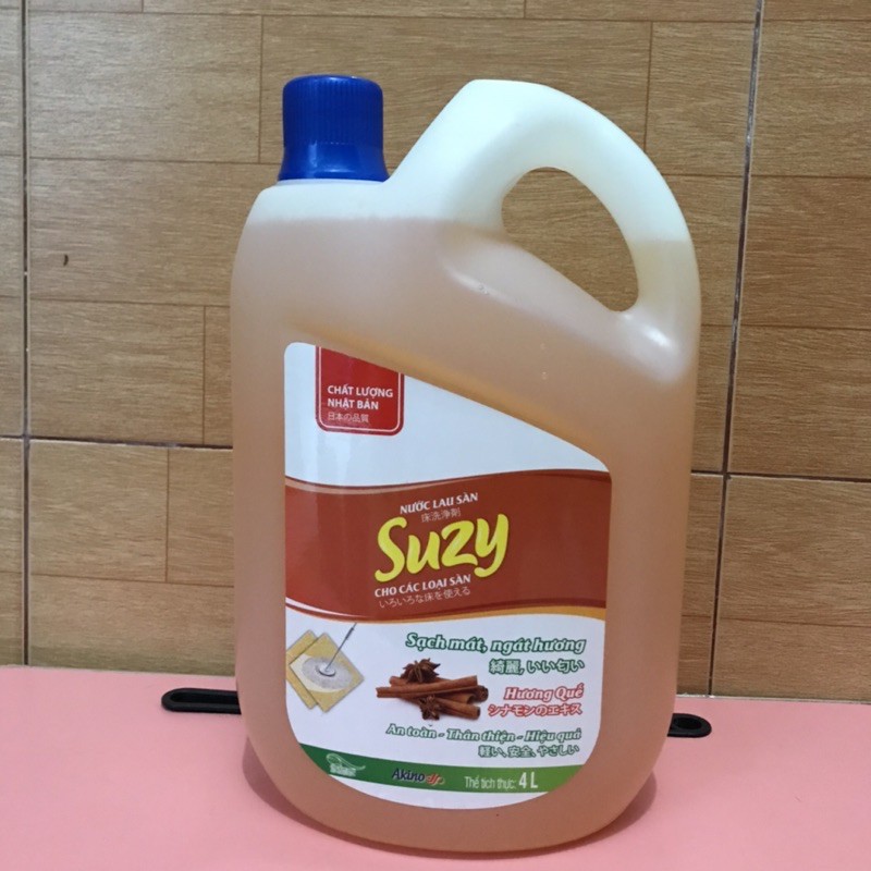 Nước lau sàn Suzy hương quế 4 lít