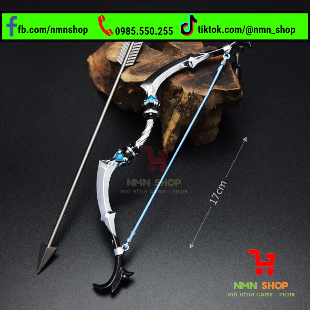 Mô hình game Genshin Impact - Sacrificial Bow (Cung Tế Lễ) 17cm