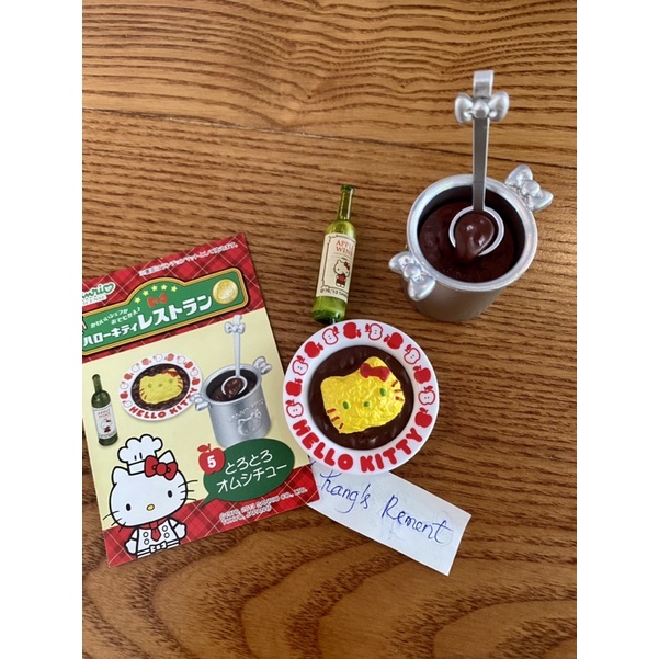 Mô Hình Rement Kitty đầu bếp- like new full 8 set