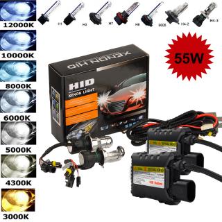 Bộ đèn pha xenon novsight hid h11 880/9005 55w 3000k/4300k/8000k kèm chấn lưu