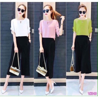 Sale Khủng>>>Sét Bộ Cát Hàn Ống Rộng Cực Đẹp