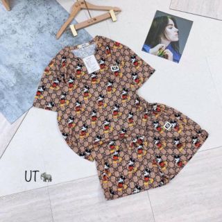 Bộ cotton đùi chuột