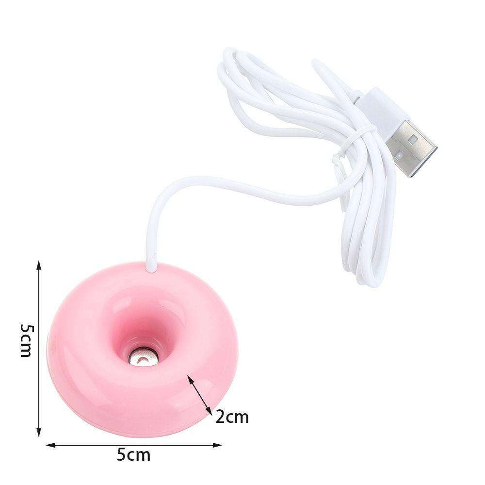 Máy Lọc Không Khí Mini USB Hình Bánh Donut Tiện Dụng