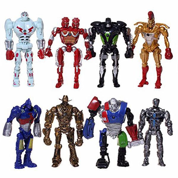 Mô Hình 08 Nhân Vật Robot Trong Phim Tay Đấm Thép