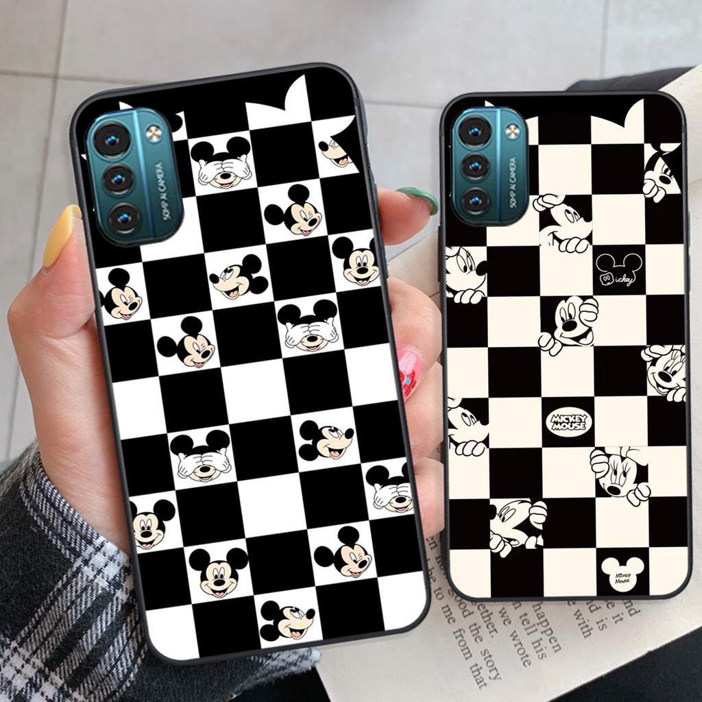 Ốp lưng Nokia G11 - Nokia G21 - Nokia 8.3 - Nokia X5 - Nokia X6 trái tim caro, mikey beabrick cute