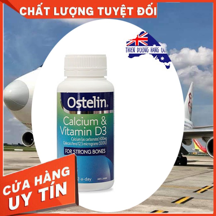 Canxi & Vitamin D3 bầu Ostelin