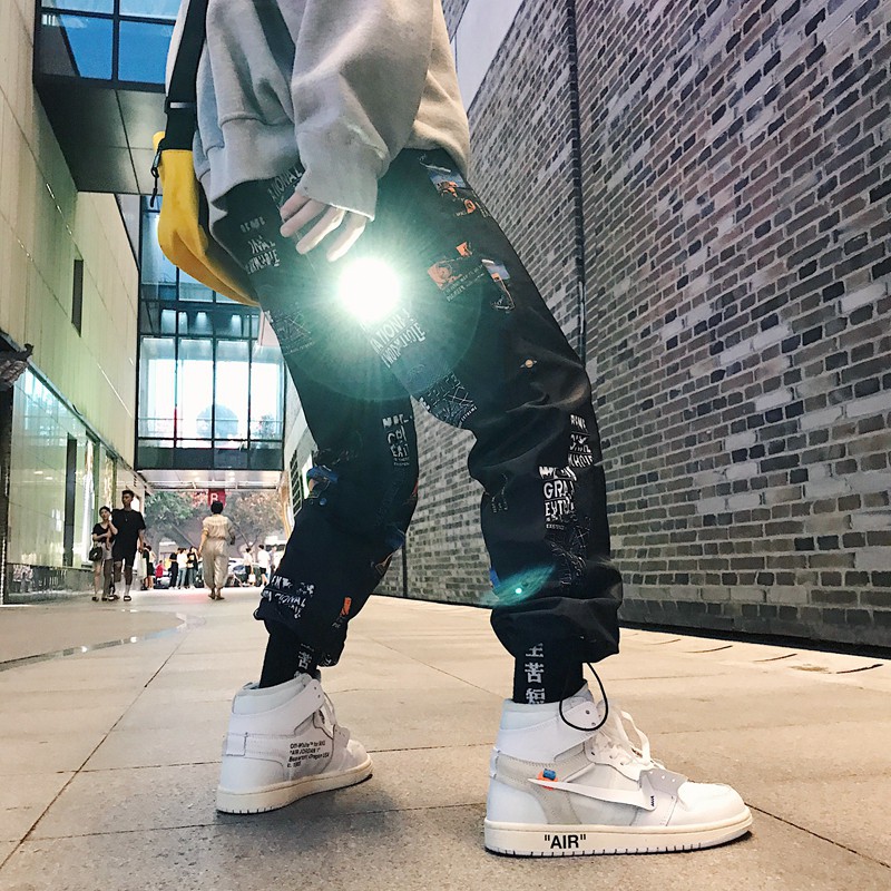 Quần Dài In Họa Tiết Graffiti Cho Nam | BigBuy360 - bigbuy360.vn