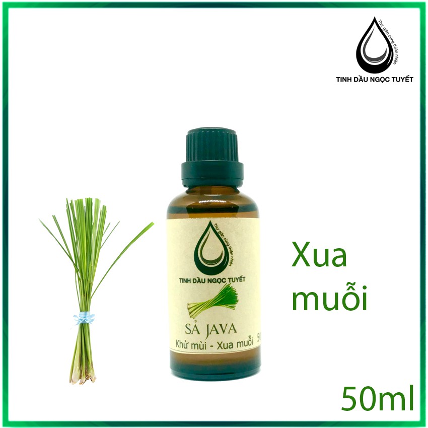 Tinh dầu sả JAVA nguyên chất Ngọc Tuyết 10ml - nồng đậm, xua côn trùng