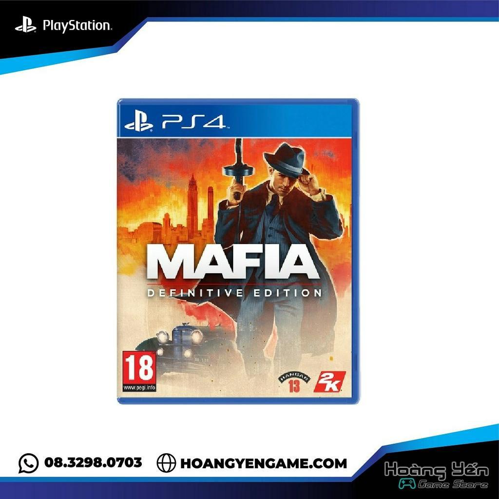 Đĩa Game Ps4 Mafia Definitive Edition