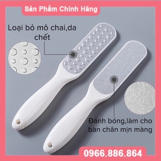 Dụng cụ chà gót chân 2 mặt nhám, giúp loại bỏ tế bào chết spa tmv
