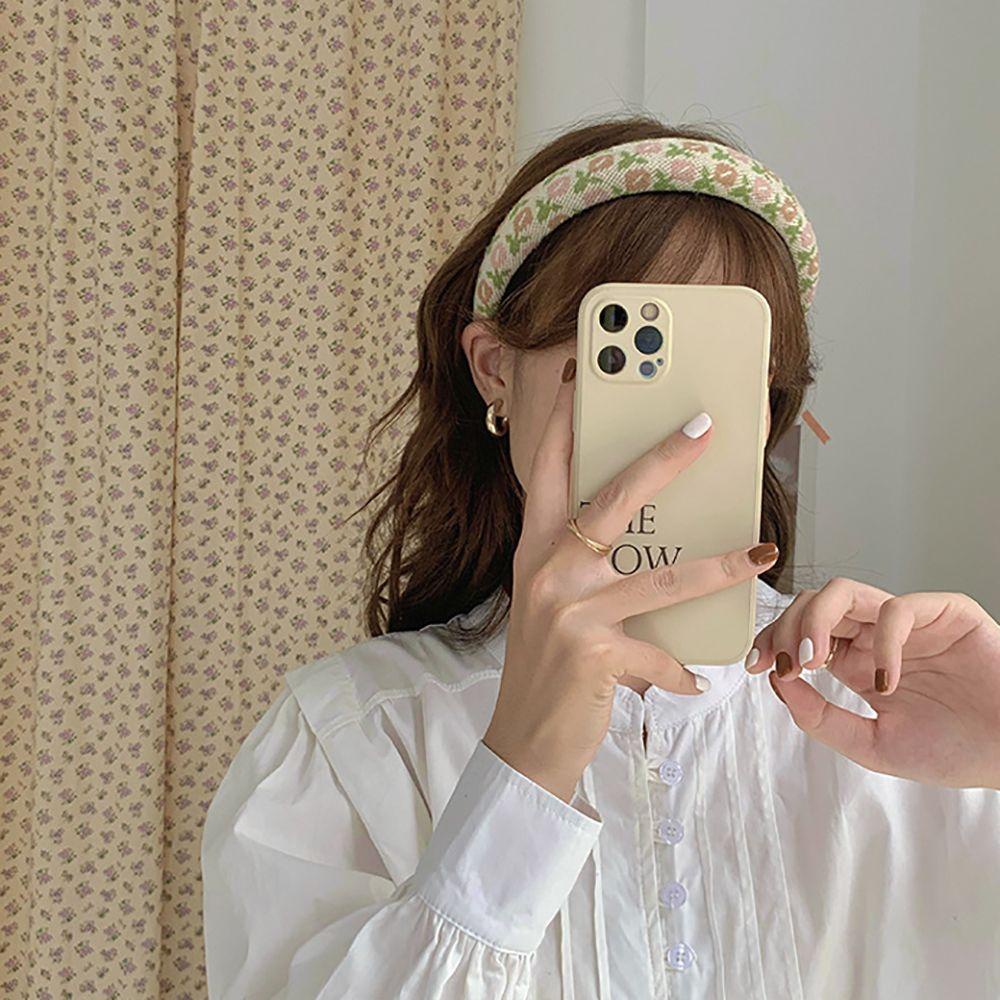 TWINKLE Kẹp Tóc Đuôi Ngựa Hình Hoa / Trái Tim Lấp Lánh Dễ Thương Cho Nữ