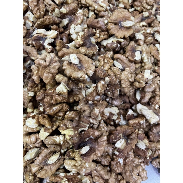 1kg nhân óc chó nướng chín nguyên vị giòn tan bóc được vỏ lụa