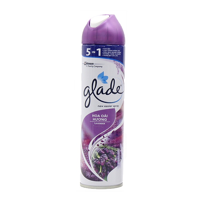 Bình Xịt Phòng Glade Hương Thơm Cao Cấp 280ml (Đủ Mùi Hương)
