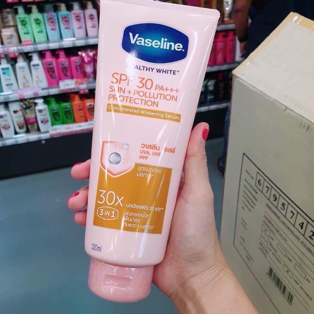 VASELINE 30X THÁI LAN 320ML[ĐỦ BILL WASTONS]