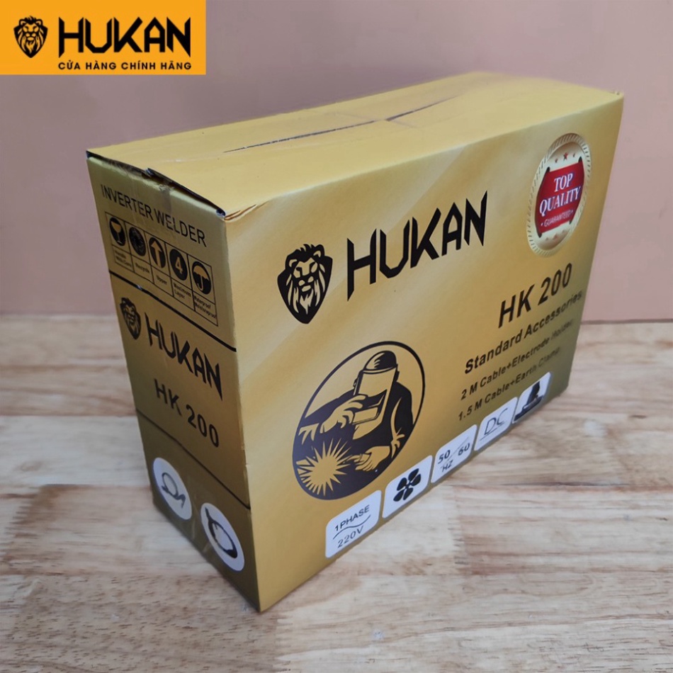 Máy hàn mini dùng cho gia đình HUKAN HK-200