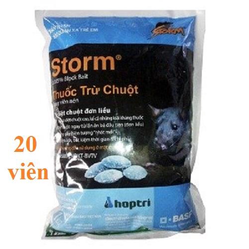 20 Viên Diệt Chuột Xanh Thông Minh Storm