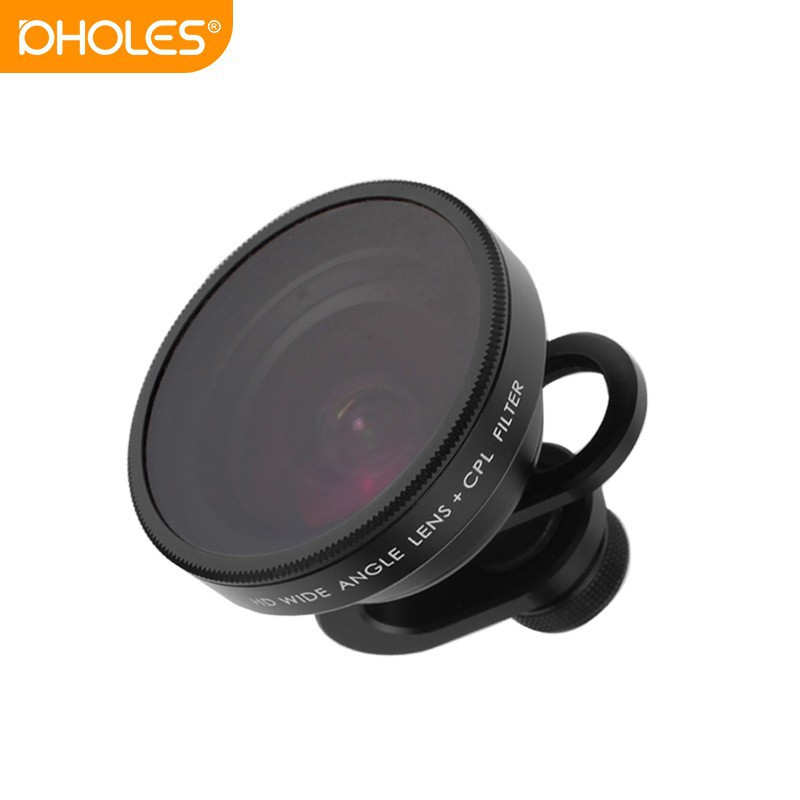 ♦♠Lens ống kính góc rộng Pholes 16mm HD 4K - Kèm phân cực CPL