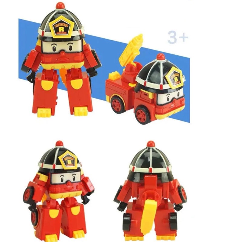 Bộ mô hình đội xe cứu hộ - Xe Cứu Hộ Robocar Poli