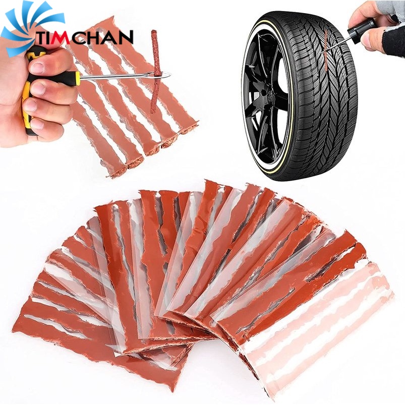 Bộ 5 Miếng Dán Cao Su Vá Lốp Xe Không Săm Tiện Dụng
