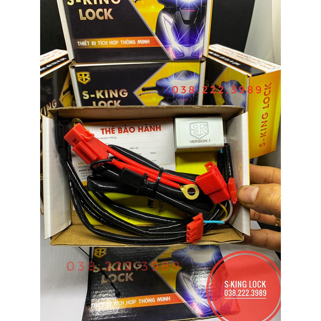 Mạch Gắn Đèn Trợ Sáng L4X WINNER X Tích Hợp Công Tắc Passing Zin | S-KING LOCK Mẫu v1.0