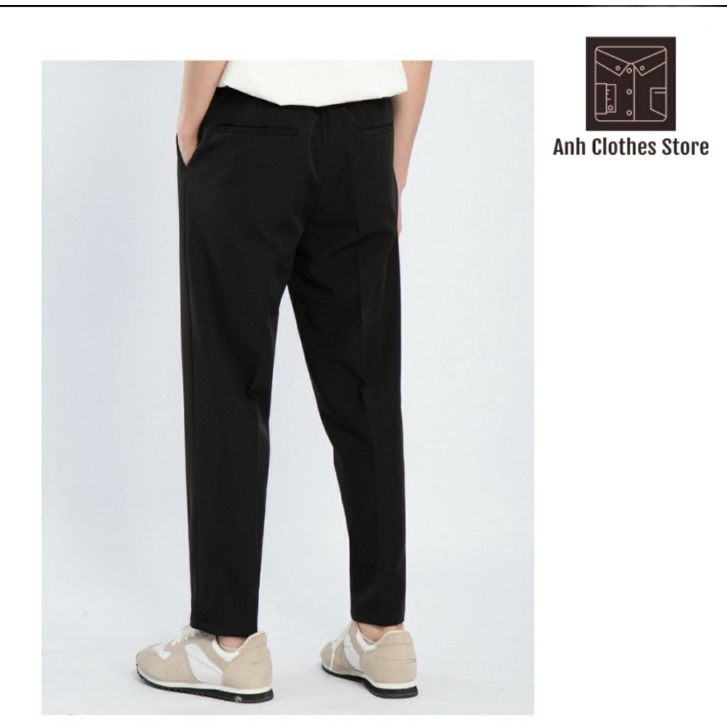 Quần baggy nam ống rộng phong cách Hàn ảnh thật màu đen - Anhclother Store | BigBuy360 - bigbuy360.vn