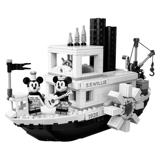 Hàng đặt-LEGO Ideas 21317 - Tàu Hơi Nước của Mickey và Winnie