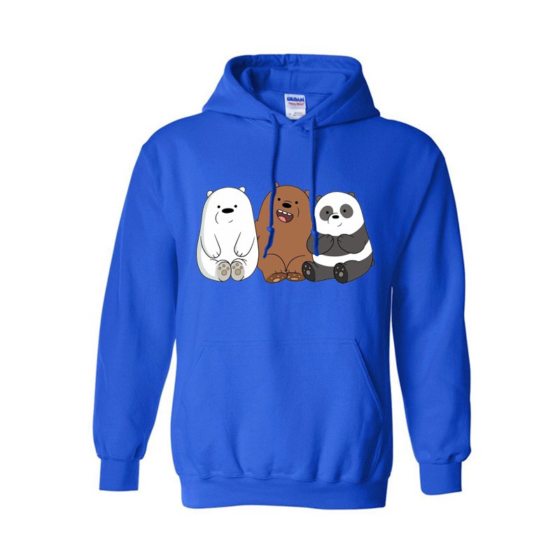 Áo Hoodie In Hình We Bare Bears Thời Trang Cho Nam Nữ | BigBuy360 - bigbuy360.vn