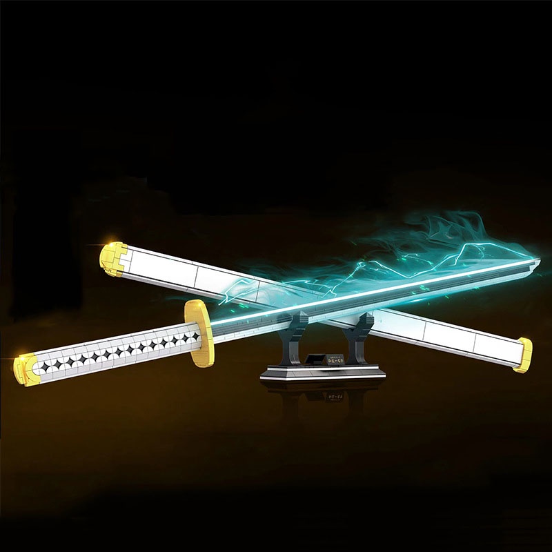 Đồ Chơi Lắp Ráp Kiểu Lego Mô Hình Thanh Kiếm Wado Ichimonji Của Zoro Anime OnePiece Model DK1509 Với 806 Mảnh Ghép