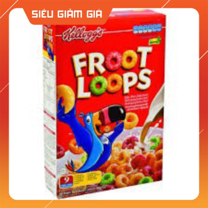 * Ngũ cốc ăn sáng Kellogg's Froot Loops Ma20s vb14s