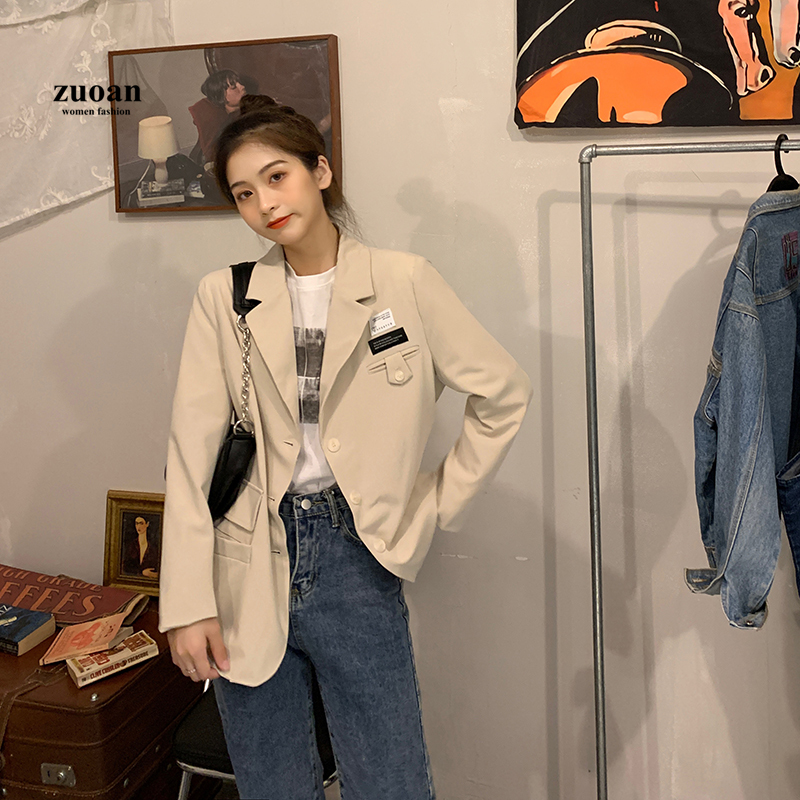 Áo Khoác Blazer Phong Cách Hàn Quốc Thanh Lịch Cho Nữ | BigBuy360 - bigbuy360.vn