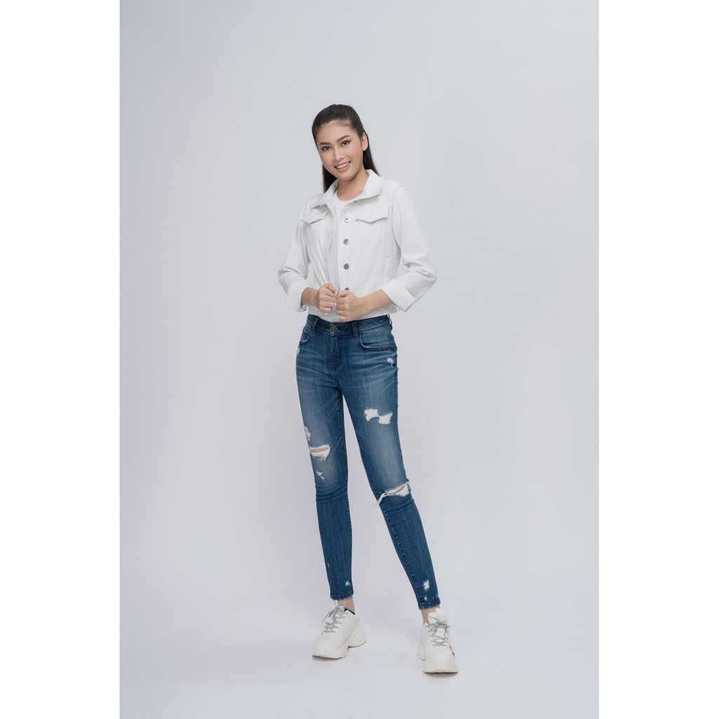 QUẦN JEAN NỮ DÁNG SKINNY   V-SIXTYFOUR 319WD2081F4990