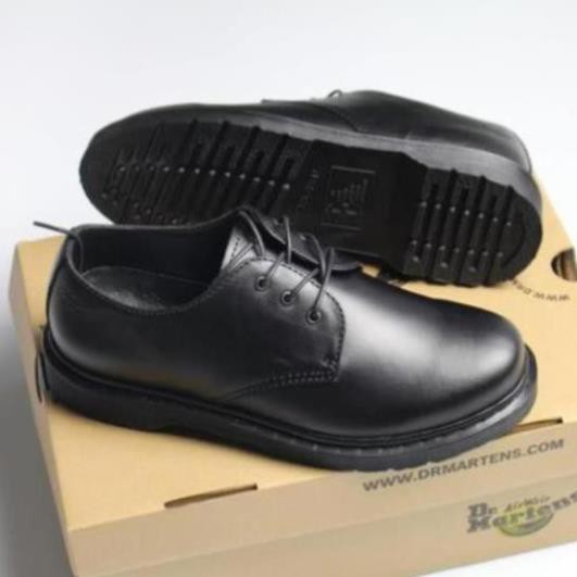 [Sale 3/3] Giày Da Bò 1461 2020 Full Black .Giày Dr.Martens Thailand Chính Hãng(1461.F.Black) Sale 11 -op1 "