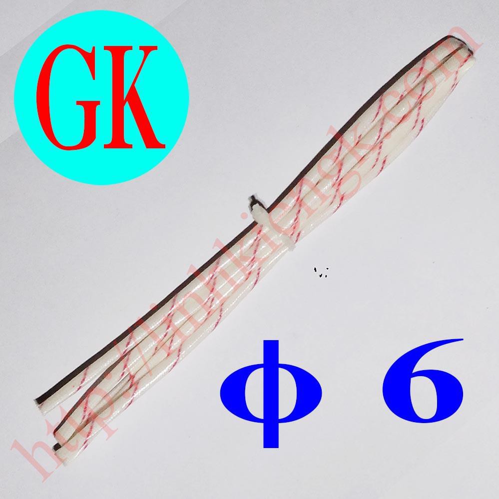 [10 sợi] Phi 6 - ống gen cách điện sợi thủy tinh