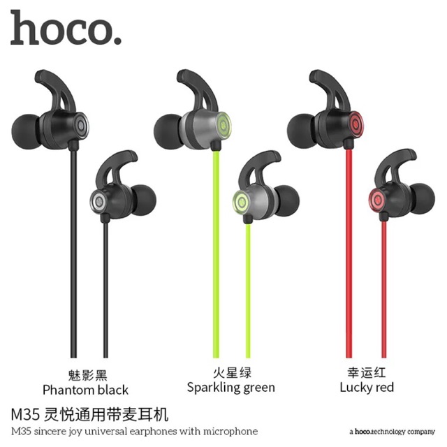 [Mã ELFLASH5 giảm 20K đơn 50K] Tai nghe thể thao hoco M35