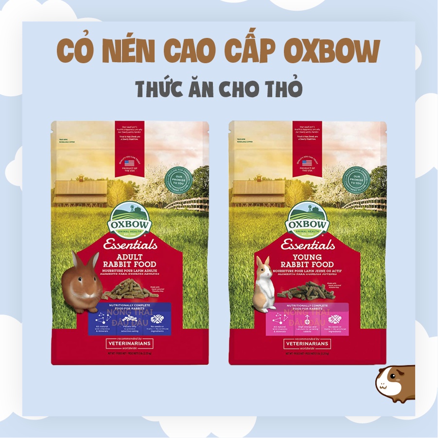 Cỏ Nén Cho Thỏ Oxbow Essentials Cao Cấp Xuất Xứ Mỹ