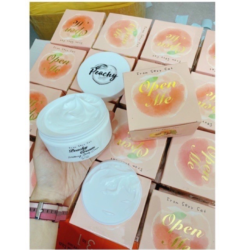 🍑KEM BODY PEACHY CREAM 250gr 🍑