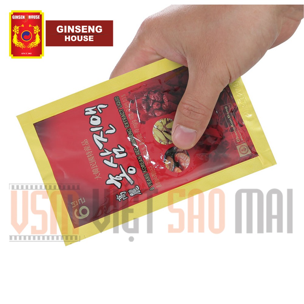 [DATE: 2023]  COMBO CKD 2 Bộ Hồng sâm nước 6 năm tuổi Hàn Quốc Chong Kun Dang (70ml x 60 gói)