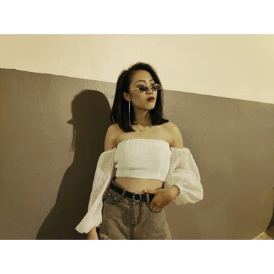CROPTOP LƯỚI